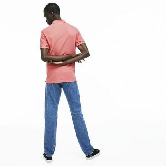 🐊LACOSTE SLIM FIT POLO, Trianon Pink *NWT* - Picture 3 of 4
